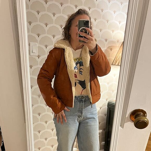 Upwest - Sherpa Lined Pumpkin Jacket - Small - Picture 5 of 6